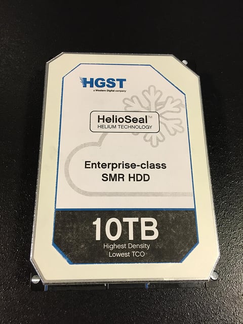 helium drive, 10tb