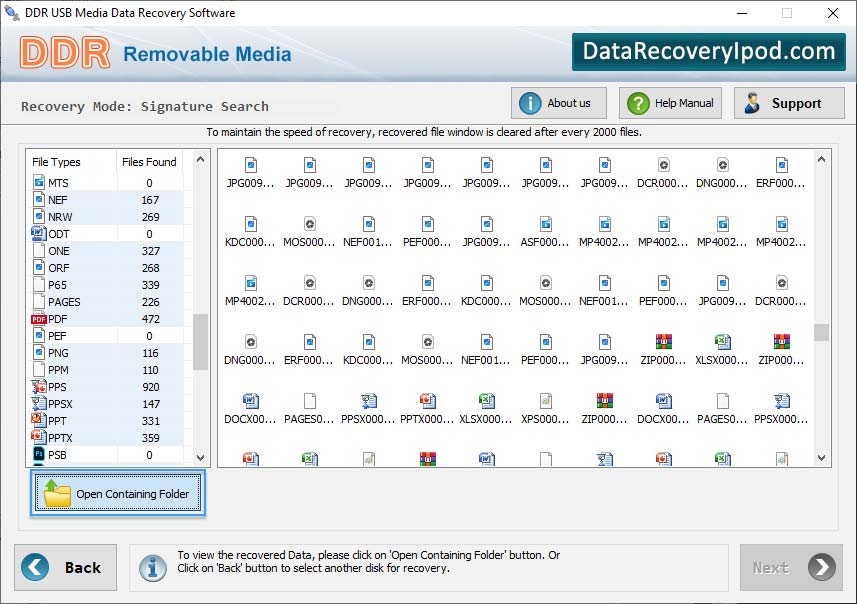 Open Containing Folder