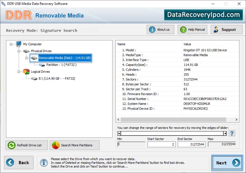 Select Partition